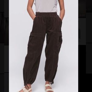 Urban Outfitters Brown Corduroy Jogger Pants